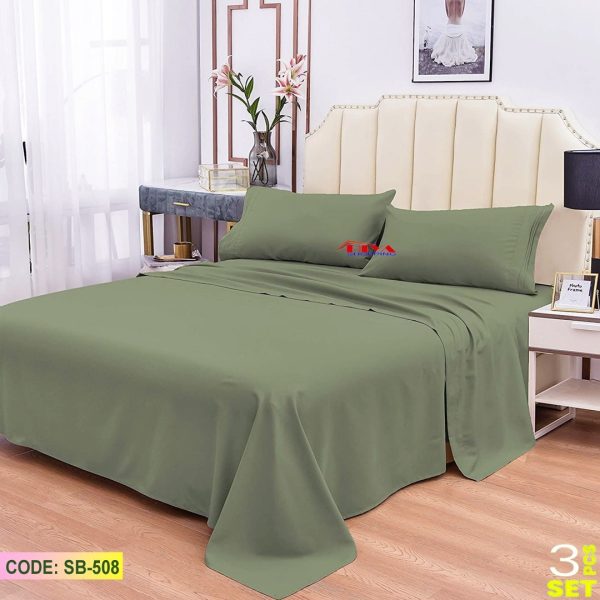 3Pcs Bedsheet Set ( King Size )