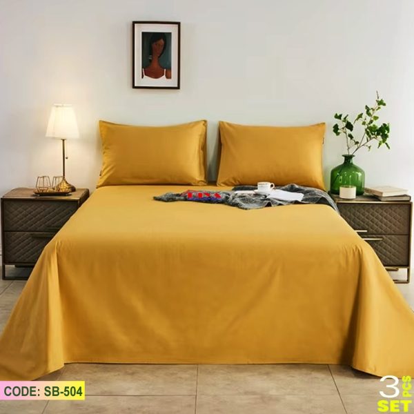 3Pcs Bedsheet Set ( King Size )