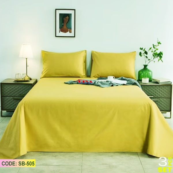 3Pcs Bedsheet Set ( King Size )