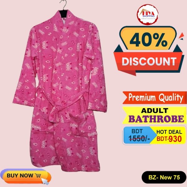 Luxury Adult Bathrobes ( *BDT 930/-* )