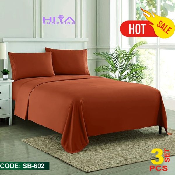 3Pcs Bedsheet Set ( King Size )