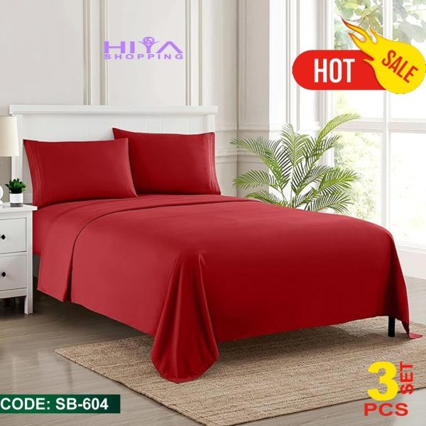 3Pcs Bedsheet Set ( King Size )