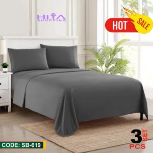 3Pcs Bedsheet Set ( King Size )