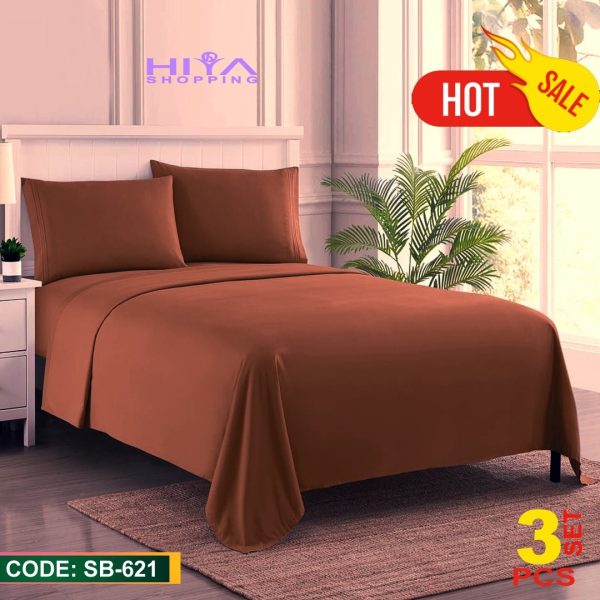 3Pcs Bedsheet Set ( King Size )