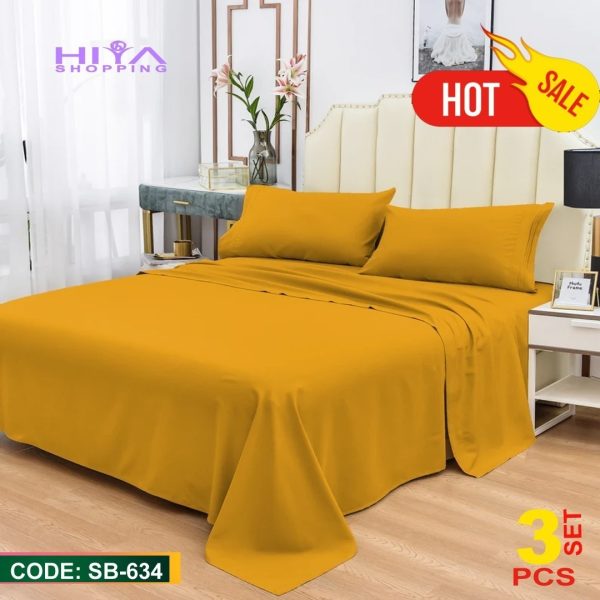 3Pcs Bedsheet Set ( King Size )